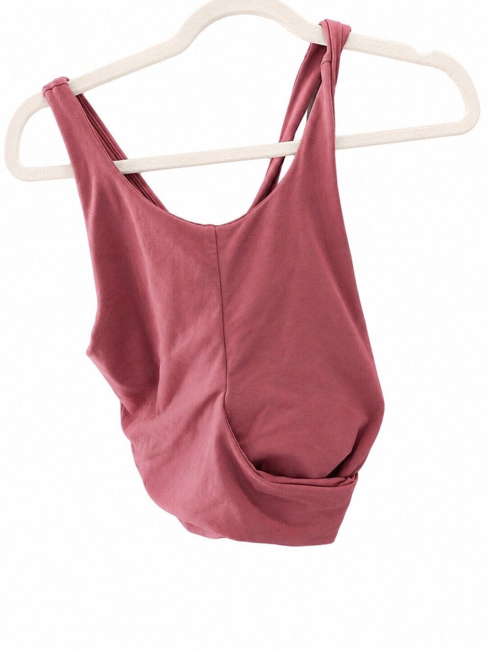 Lululemon Women's Pink Crisscross Back Sports Bra Size S/M